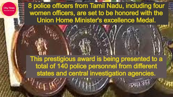 Union Home Minister's Excellence Medal