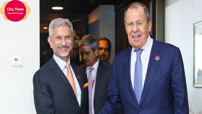 Jaishankar and Russian Counterpart Lavrov
