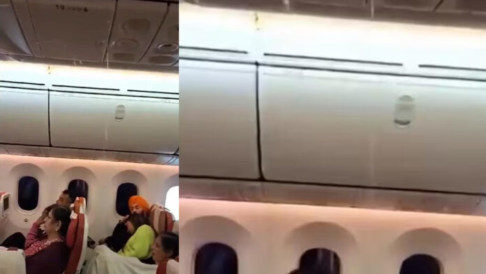 Air India Water Leak Video
