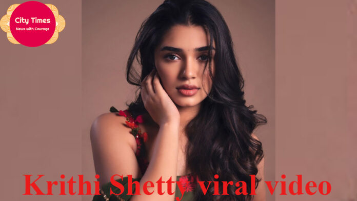Krithi Shetty viral video