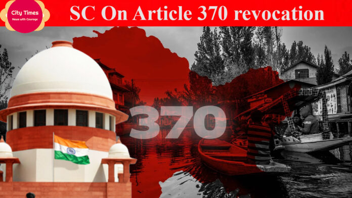 Article 370 revocation
