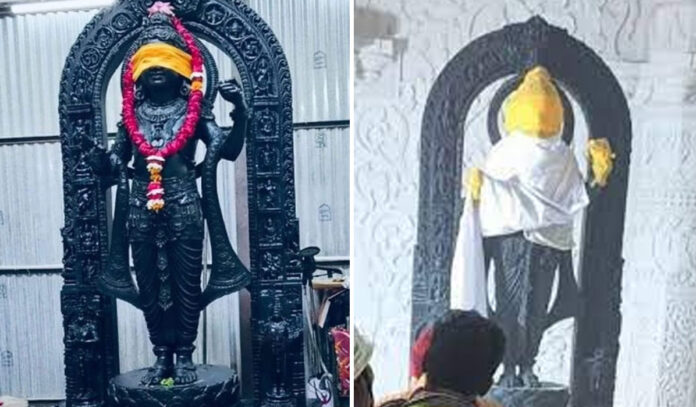 Ram Lalla idol revealed