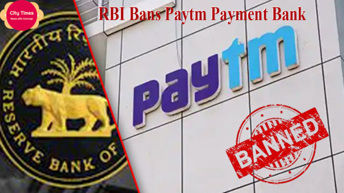 RBI Banned Paytm